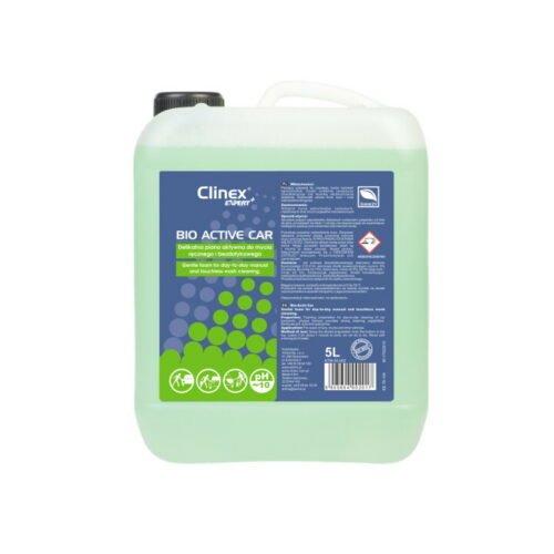 CLINEX EXPERT+ 5L BIO ACTIVE CAR - Gentle active foam for hand and contactless wash