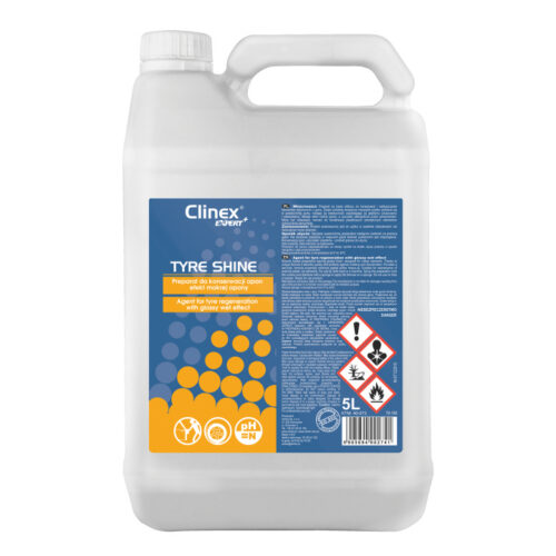 CLINEX EXPERT+ TYRE SHINE- Agent for tyre maintanance 5L
